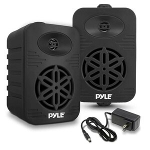 Main product image for Pyle PDWRBT56BK 5.25" Outdoor Waterproof Bluetooth Speaker Pair Black310-2465